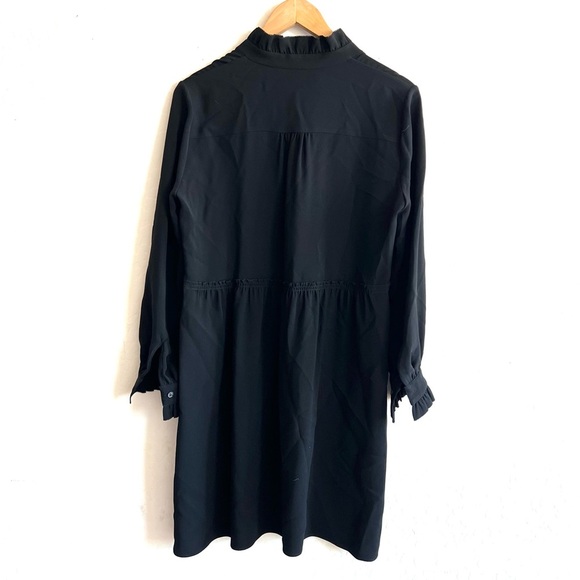 Lafayette 148 New York Womens Roslyn Shirtdress in Black - Picture 11 of 12